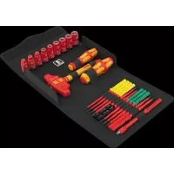 Set di utensili da meccanico Wera 05006632001 25 utensili rosso giallo