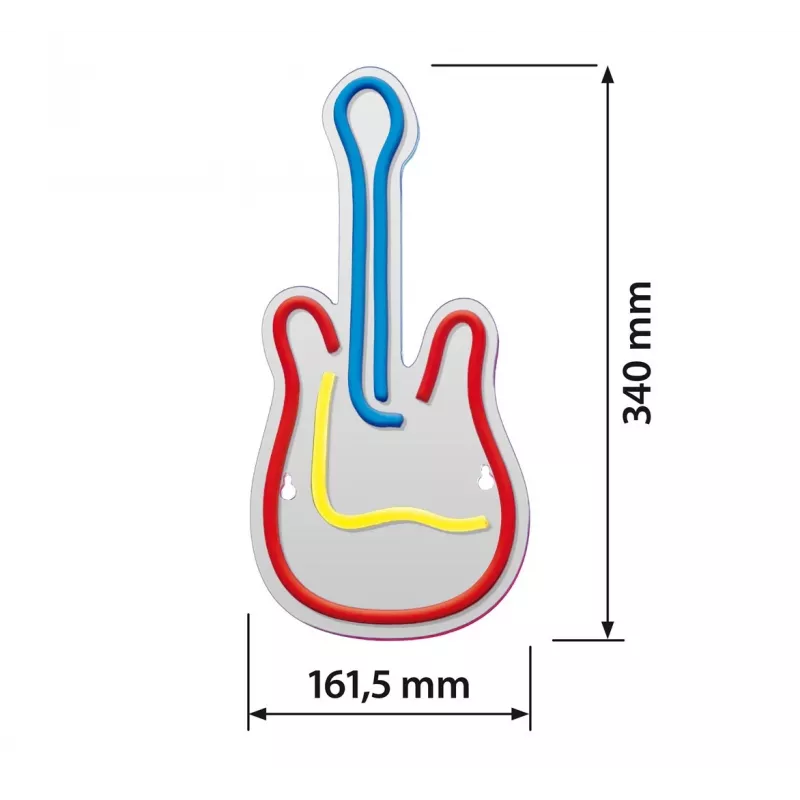 Neon LED Actis ACS-NEON chitarra