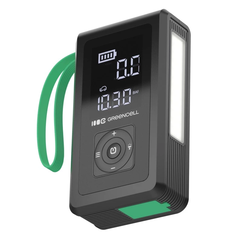 Avviatore di emergenza Green Cell PowerBoost Air con compressore, 8000 mAh, 1000 A (CJSGC03)