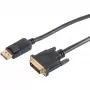 Adattatore cavo video DisplayPort DVI ShiverPeaks BS77492-1