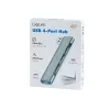LogiLink Hub USB 3.2 Gen1 4 porte USB-A 1x USB3.0 AF 3x USB2.0 AF UA0436