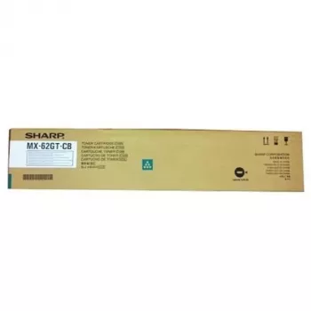 Cartuccia toner Sharp MX62GTCB 1 pz. originale ciano