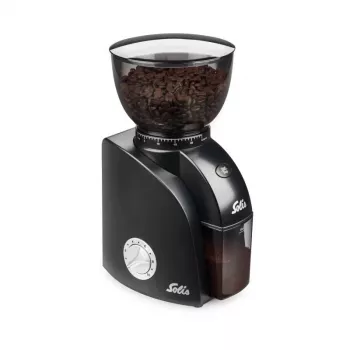 Macinacaffè Solis Scala Zero Static 135 W nero argento