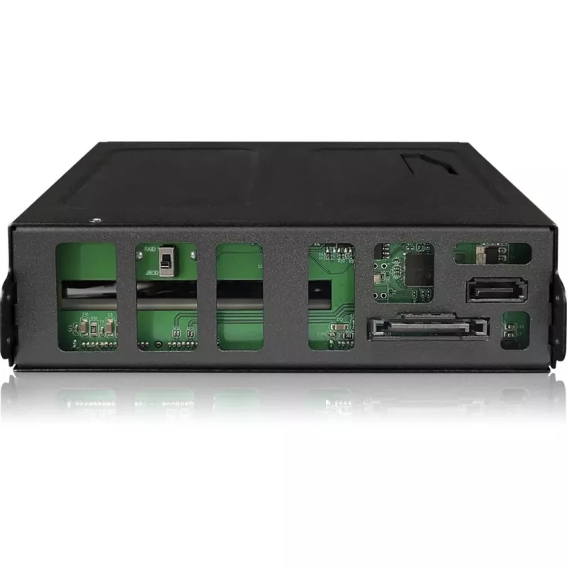 Case per drive Icy Dock MB902SPR-B R1 nero 2,5 pollici SATA