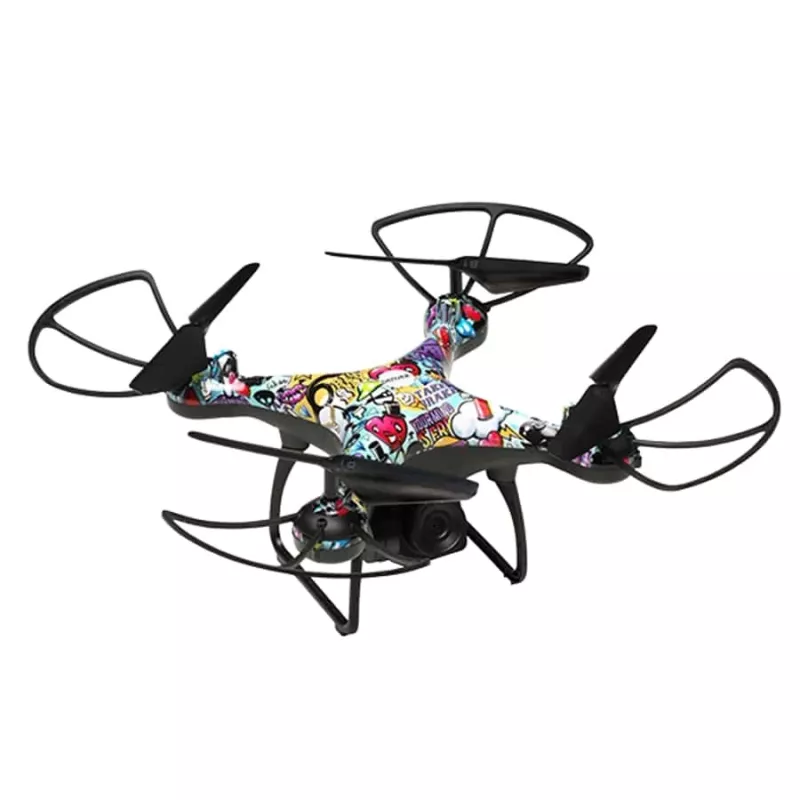Drone Denver 2,4 GHz con fotocamera HD e mantenimento dell'altitudine