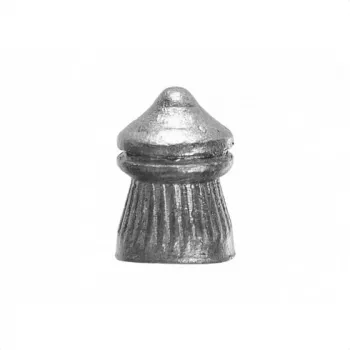 Pallini per fucile Umarex Intruder Pointed Ribbed 4.5 mm, Diabolo in piombo, 0.52 g, 500 pz, canna filettata