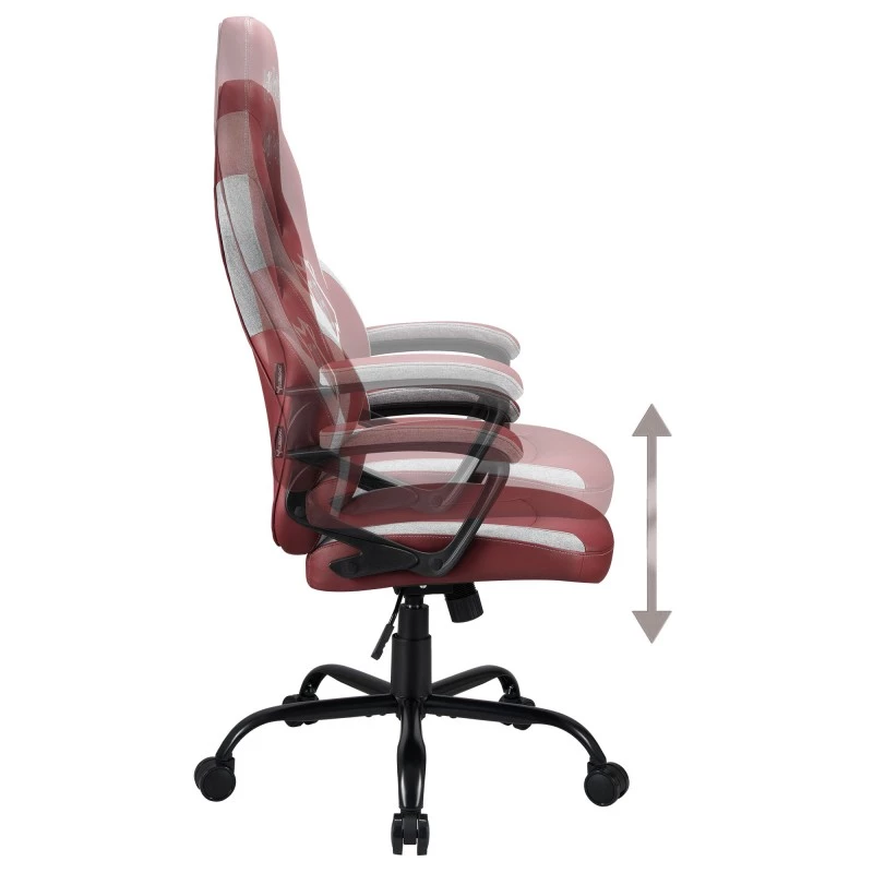 Sedia da ufficio Subsonic SA5642-H1 seduta imbottita schienale imbottito marrone bianco