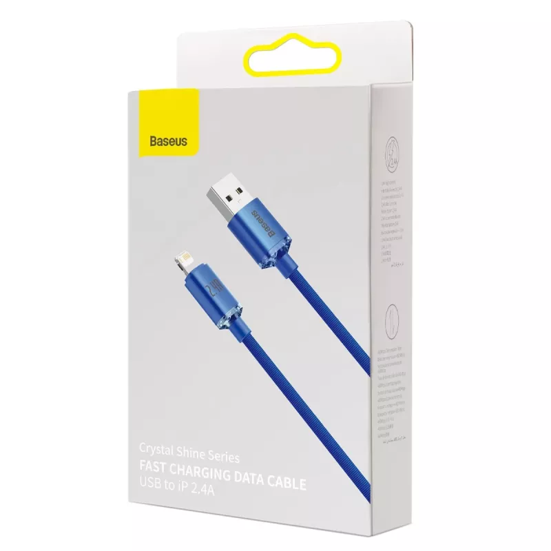 Cavo Lightning Baseus CAJY000003 1,2 m blu 2,4 A