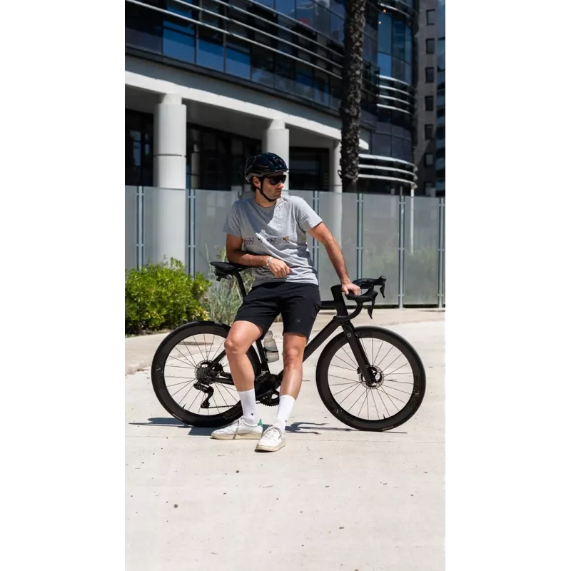 Casco da bici HJC CROSSER Nero Taglia M — casco protettivo per ciclismo su strada e in città