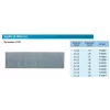 Makita F-31957 Chiodi Brad, 1,2 x 50 mm, 5000 pz