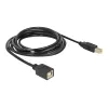 Cavo USB DeLOCK USB2.0-B 2 m USB B nero