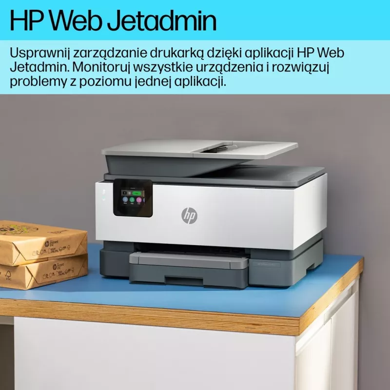 HP OfficeJet Pro 9120b stampante all-in-one a colori wireless, stampa fronte-retro; copiatore, scanner