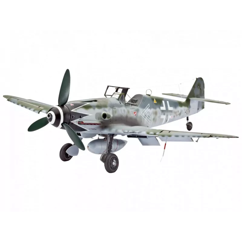 Modellino in plastica REVELL Messerschmitt Bf109G-10 Erla scala 1:32