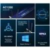 Mercusys AC1200 Wi-Fi Bluetooth adattatore PCIe MA30E dual band