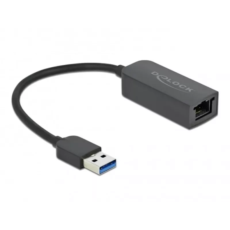 Adattatore USB Type-A maschio a LAN 2,5 Gigabit DeLOCK 66646