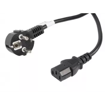 Cavo di alimentazione Lanberg CA-C13C-11CC-0100-BK nero 10 m connettore femmina C13 CEE7/7