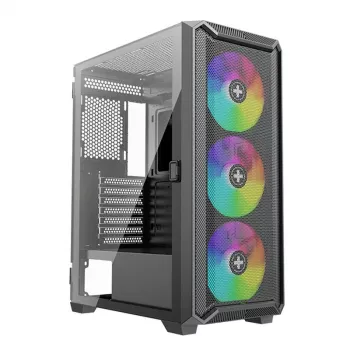 Case|XILENCE|ATX/micro ATX/Mini-ITX|nero|Midi Tower|PC|XG161