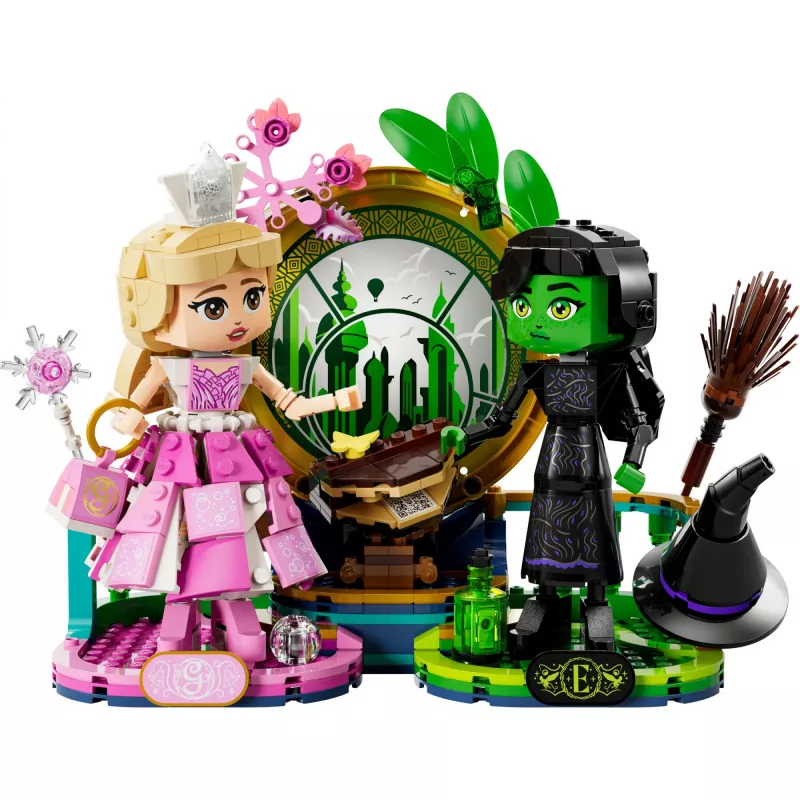 LEGO Wicked Figure Elphaba e Glinda 75682 – set di minifigure da collezione