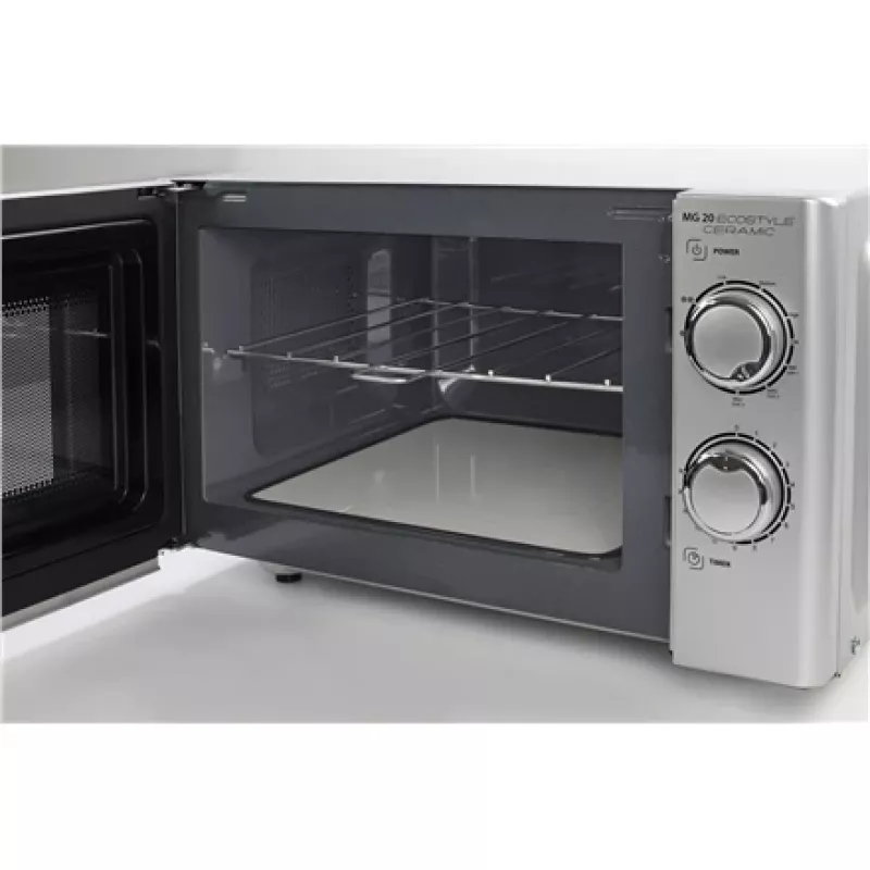 Caso | Ecostyle Ceramic | 03316 | A incasso | 700 W | Grill | Argento