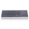 Tracer EXpert RF è una tastiera wireless ergonomica a grandezza naturale con layout QWERTY, tasti a membrana e un design sottile nero-grigio. Progettata per l'uso domestico e in ufficio, combina un touchpad integrato e tasti multimediali con una connessione wireless a 2,4 GHz per offrire una soluzione di input compatta per TV, console, notebook e PC classici.