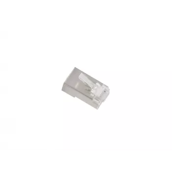 Lanberg PLS-5000 connettore per fili RJ-45 acciaio inox - trasparente (PLS-5000)