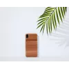 Custodia per smartphone MAN & WOOD per iPhone XR, cappuccino white
