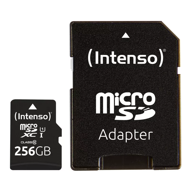 Memoria flash Intenso 256 GB UHS-I microSD Performance Class 10