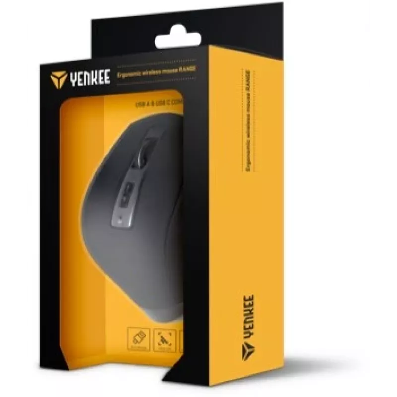 Mouse ergonomico wireless YENKEE YMS 2075 RANGE