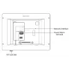 Videocitofono Hikvision DS-KH6320-TE1, touchscreen capacitivo da 7 pollici, PoE, 1024×600, MicroSD fino a 32 GB, Ethernet, Linux