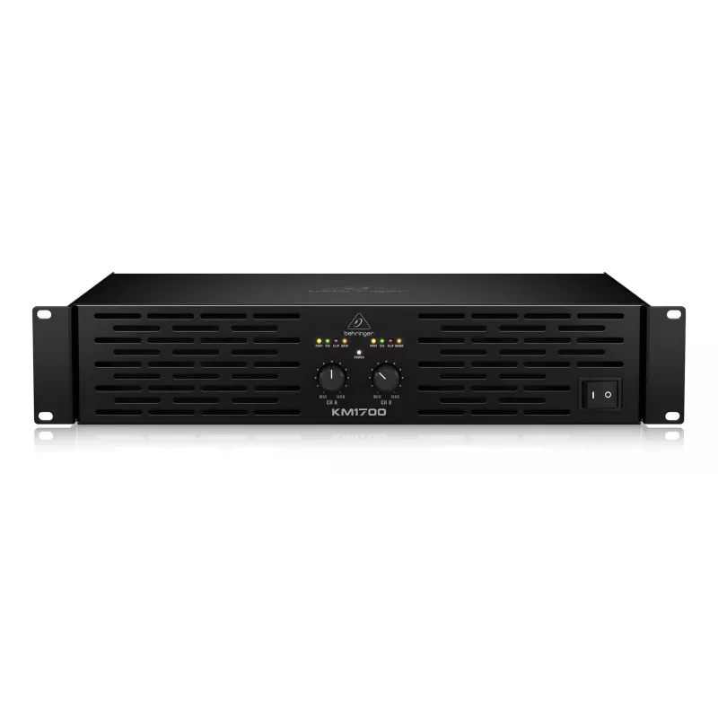 Behringer KM1700 amplificatore audio performance/palco nero