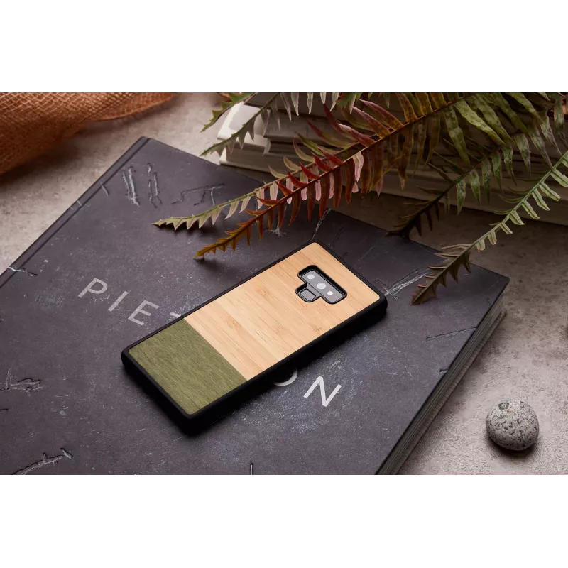 Custodia per smartphone man and wood per Samsung Galaxy Note 9 — Bambuswald nero