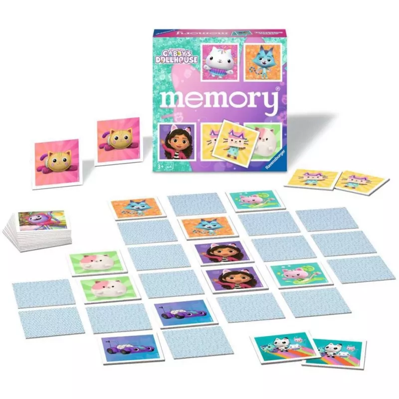 memory - Gabby's Dollhouse, gioco memory