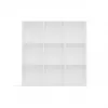 MALAX 3x3 H bianco scaffale
