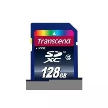 Scheda di memoria flash Transcend 128 GB SDXC Classe 10 TS128GSDXC10