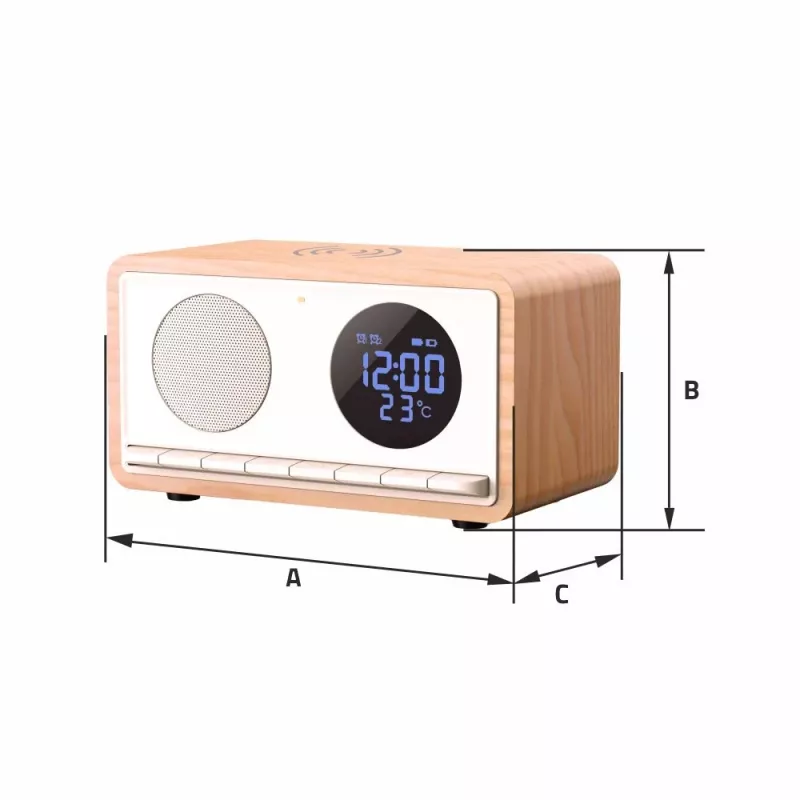 Manta RDI912W Rimini radiosveglia, bianca