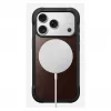 Custodia per smartphone Nomad Rugged Leather Case per iPhone 17 Pro, 6,3 pollici (16 cm), marrone, pelle/TPU/alluminio