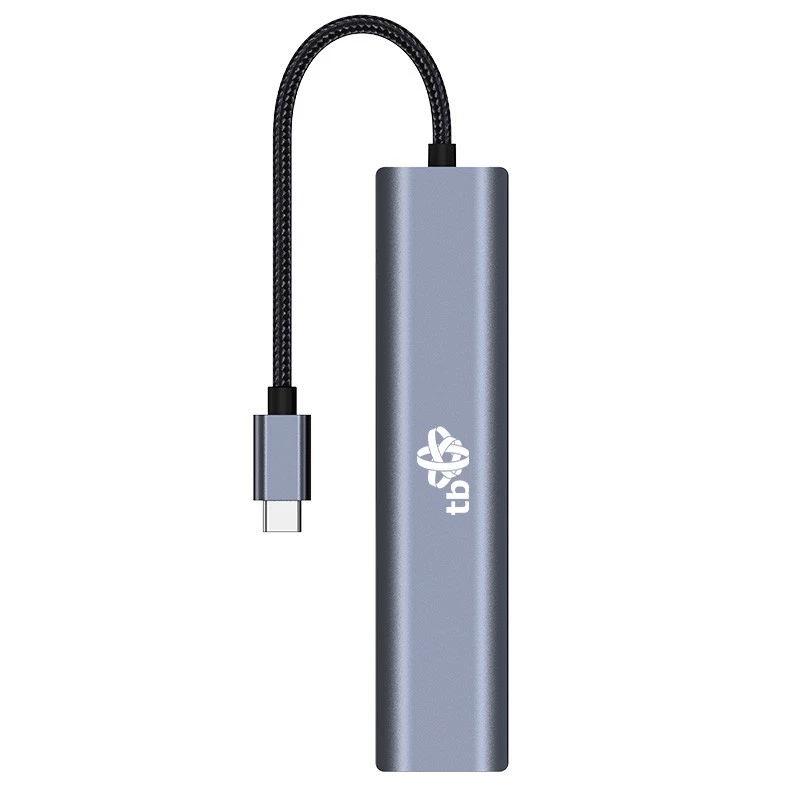 Adattatore HUB USB C 6in1 - HDMI, USBx3, PD, RJ-45