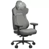Sedia da gaming universale ThunderX3 CORE Loft seduta imbottita grigio