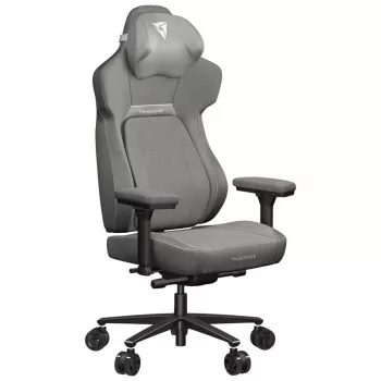 Sedia da gaming universale ThunderX3 CORE Loft seduta imbottita grigio