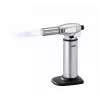 GEFU FUEGO Creme Brulee cannello da cucina G-35400, nero/acciaio inox