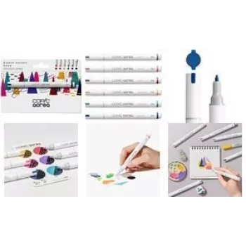 Set pennarelli layout COPIC acrea 0,8 mm, 6 pz.
