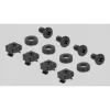 Pannello di gestione cavi DeLOCK 19 pollici 66550 nero 1HE