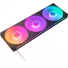 NZXT F360 RGB Core 360mm ARGB confezione da 3 nero
