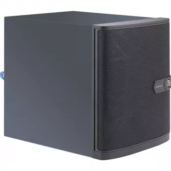 Super Micro Supermicro SC721 TQ-350B - Tower - Mini-ITX 350 Watt (ATX) - nero - USB (CSE-721TQ-350B)