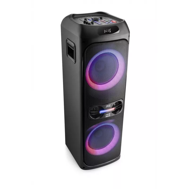 Altoparlante portatile per feste JVC XS-EP624B — nero, a batteria, Bluetooth