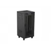 Armadio rack LANBERG FF01-6624-23BL 24U a pavimento 19 pollici 600×600 mm IP20 nero