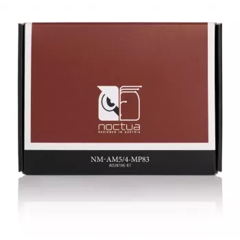 Kit di montaggio Noctua NM-AM5/4-MP83 cromonero per socket AM4 AM5