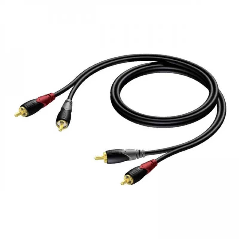 Cavo 2x RCA/Cinch maschio - 2x RCA/Cinch maschio 1,5