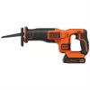 Black & Decker BDCR18-QW sega a gattuccio nero, arancione