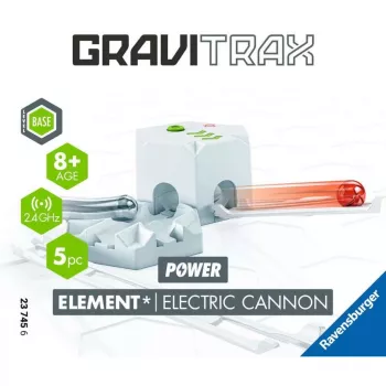 Ravensburger GraviTrax elemento cannone elettrico – espansione percorso per pista di biglie GraviTrax